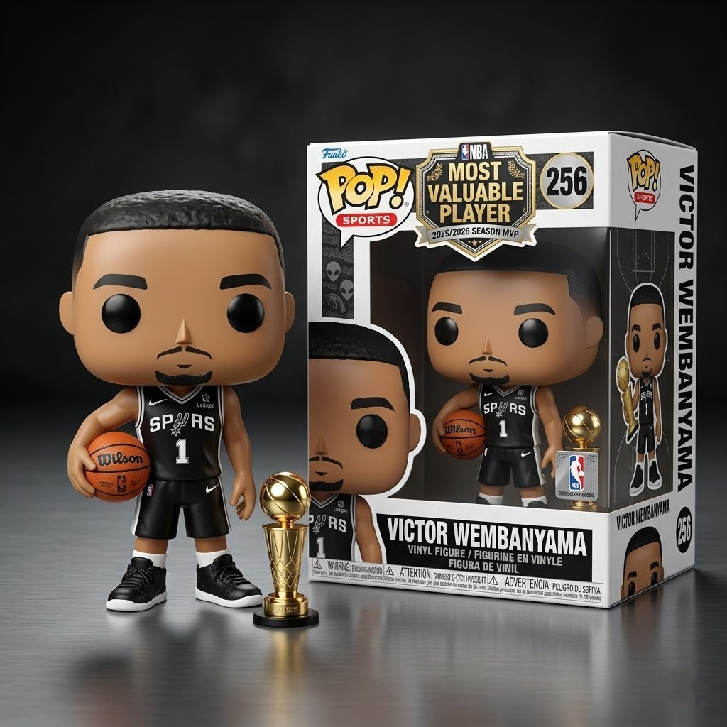 San Antonio Spurs Victor Wembanyama 2025/2026 Season MVP Funko Pop