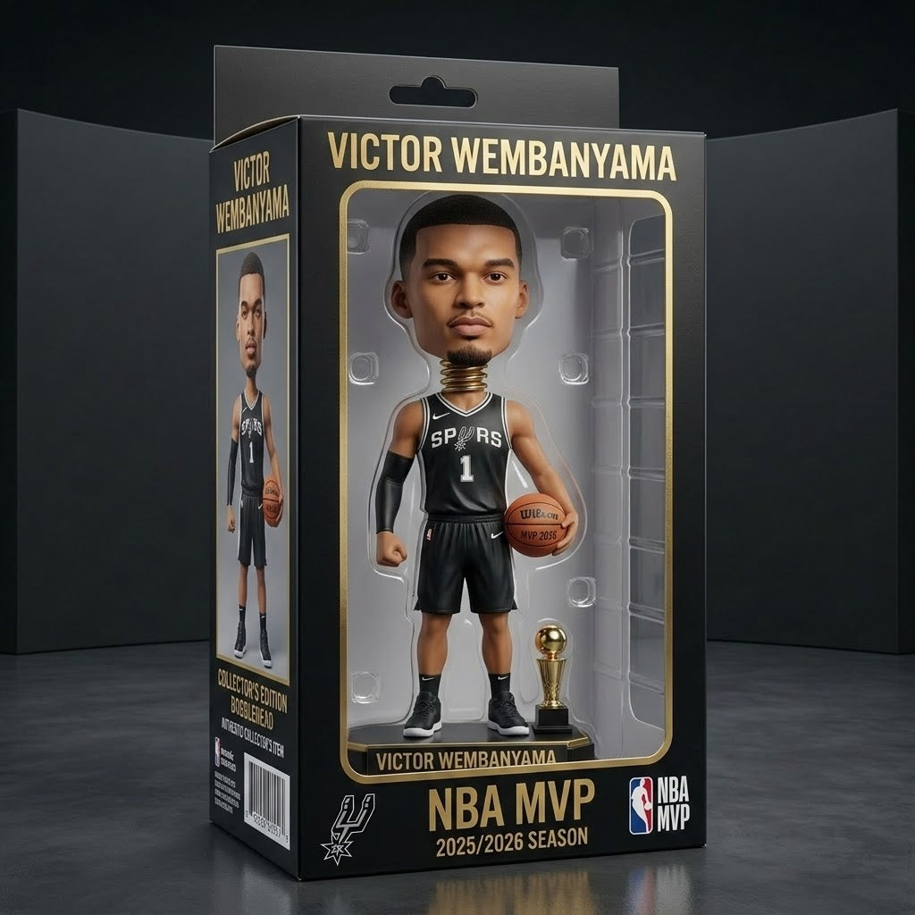 San Antonio Spurs Victor Wembanyama NBA MVP 2025/2026 Season Bobblehead