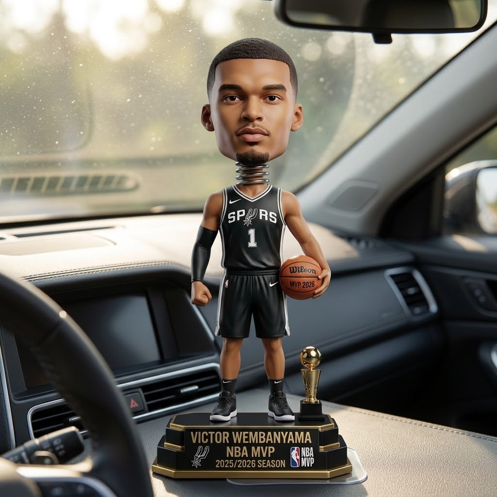 San Antonio Spurs Victor Wembanyama NBA MVP 2025/2026 Season Bobblehead