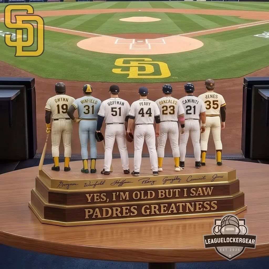 San Diego Padres Legends Yes I’m Old But I Saw Greatness Acrylic Plaque