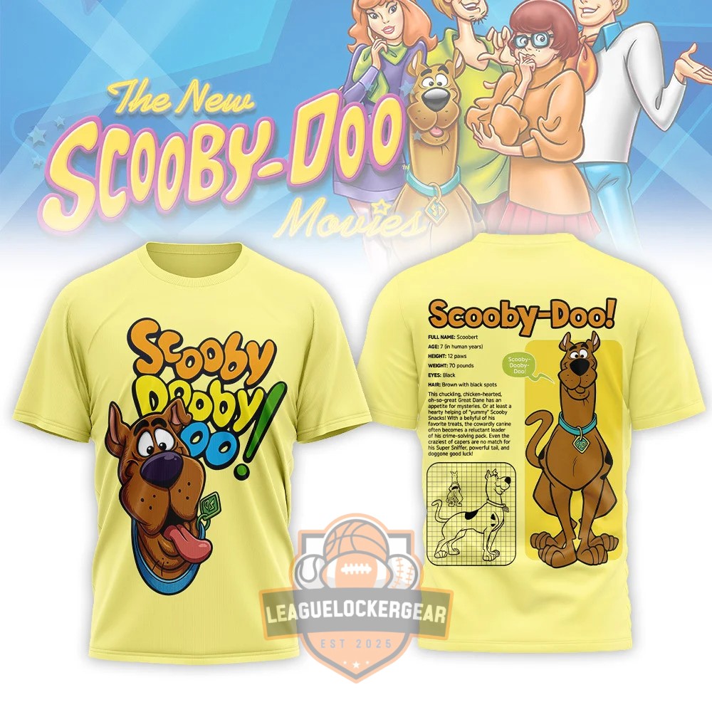 Scooby-Doo 2026 3D T-Shirt