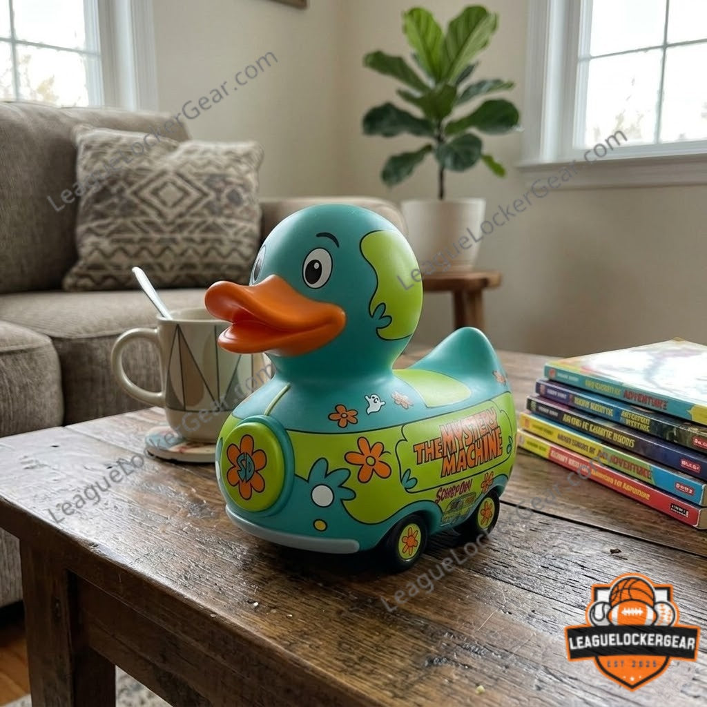 Scooby-Doo The Mystery Machine Collectible Rubber Duck