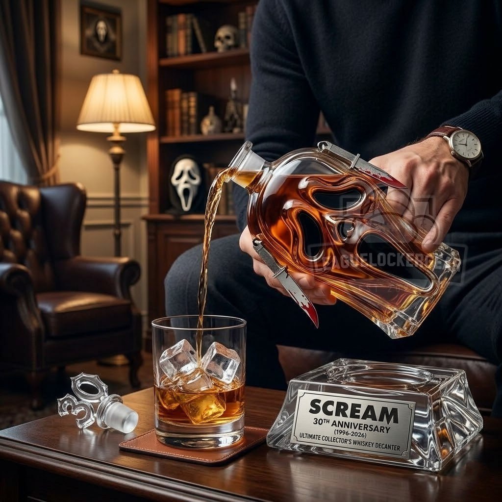 Scream 30th Anniversary Whiskey Decanter