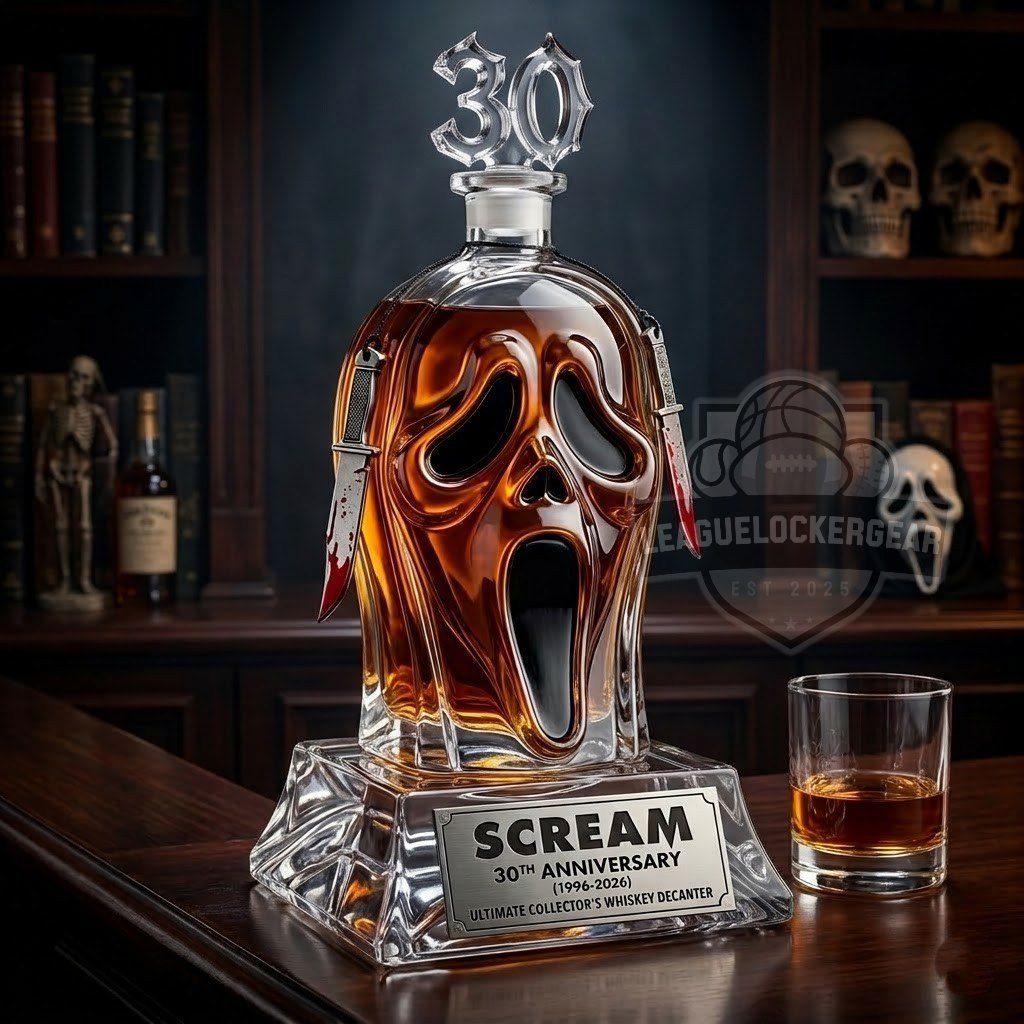 Scream 30th Anniversary Whiskey Decanter