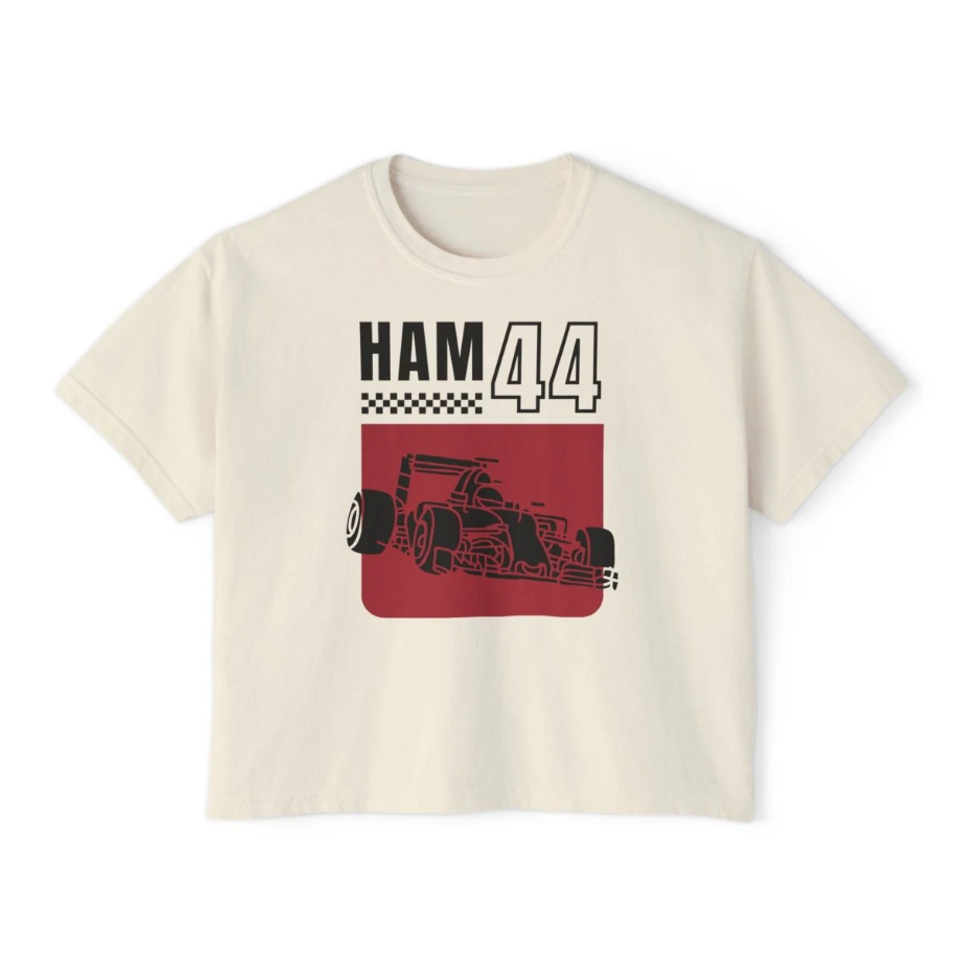 Ham 44 Vintage Inspired Driver Women's Boxy Tee