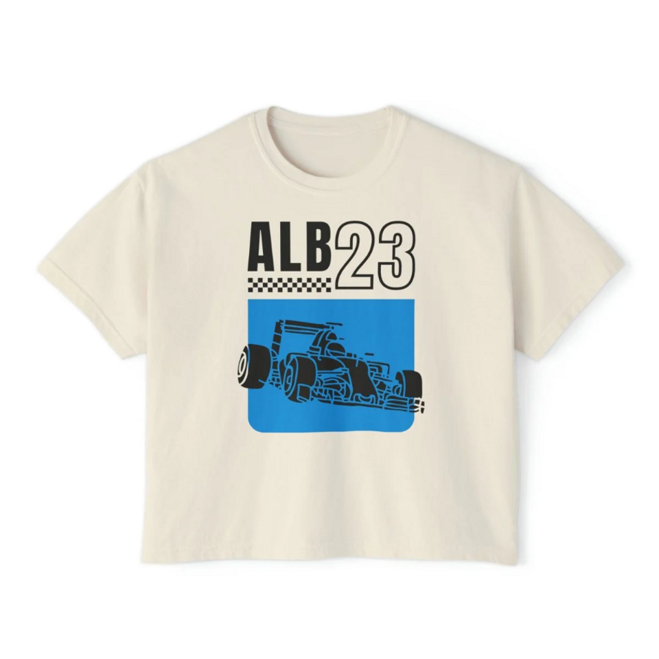 ALB 23 Vintage Inspired Driver Women's Boxy Tee
