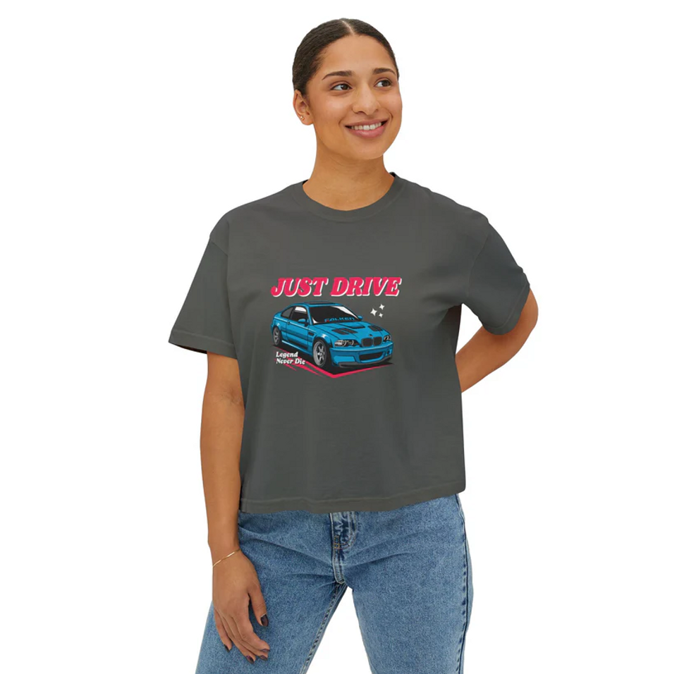 Just Drive Women's Boxy Tee