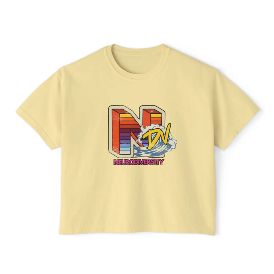 NDV Neurodiversity Women's Boxy Tee