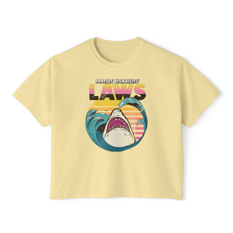 Protect Disability Laws Women's Boxy Tee