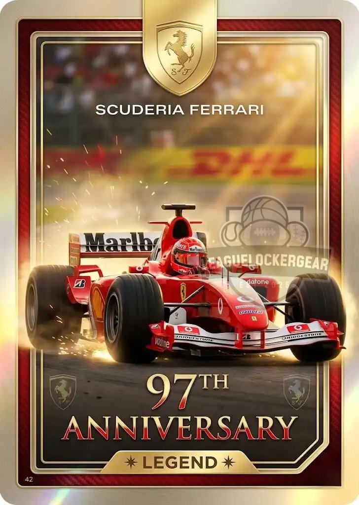 Scuderia Ferrari 97th Anniversary Trading Cards Box