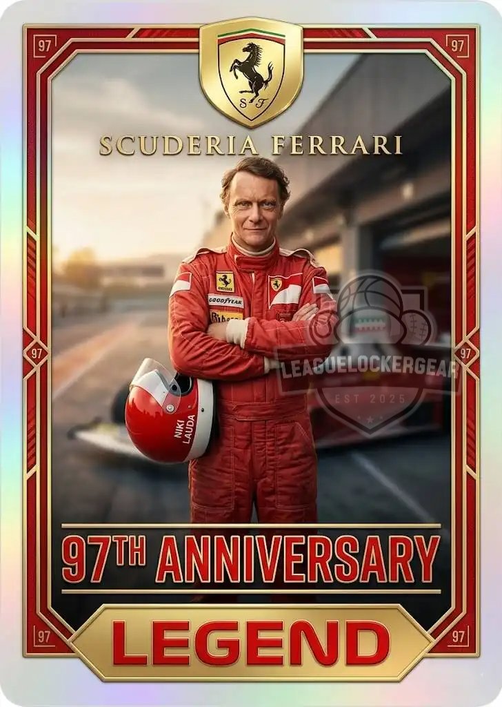 Scuderia Ferrari 97th Anniversary Trading Cards Box