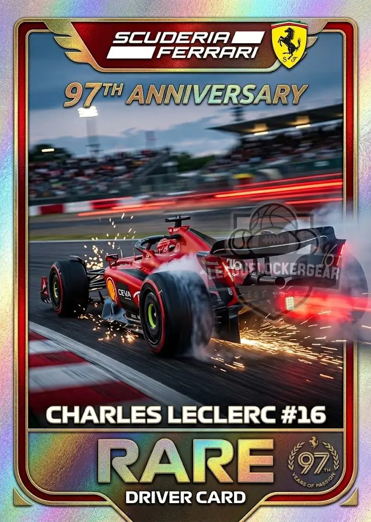 Scuderia Ferrari 97th Anniversary Trading Cards Box