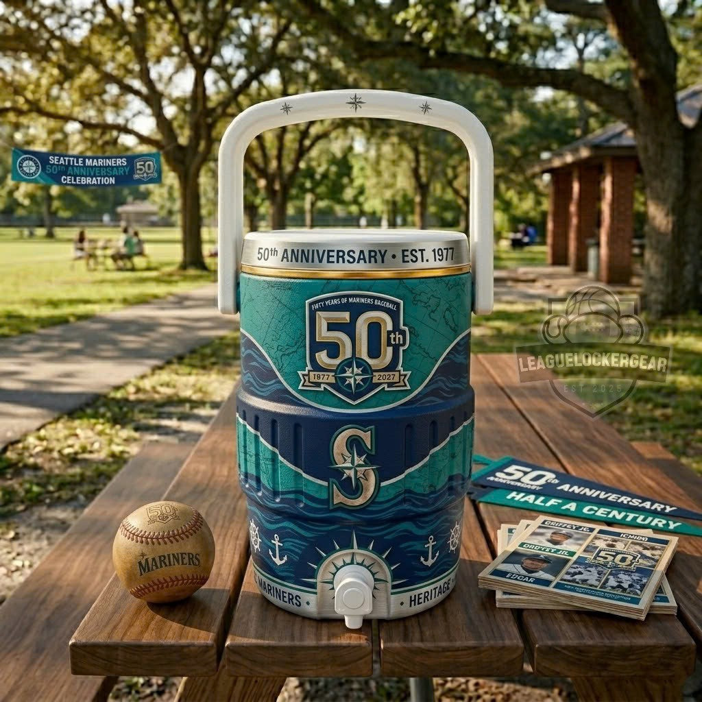 Seattle Mariners 50th Anniversary 1977-2027 Cooler Jug
