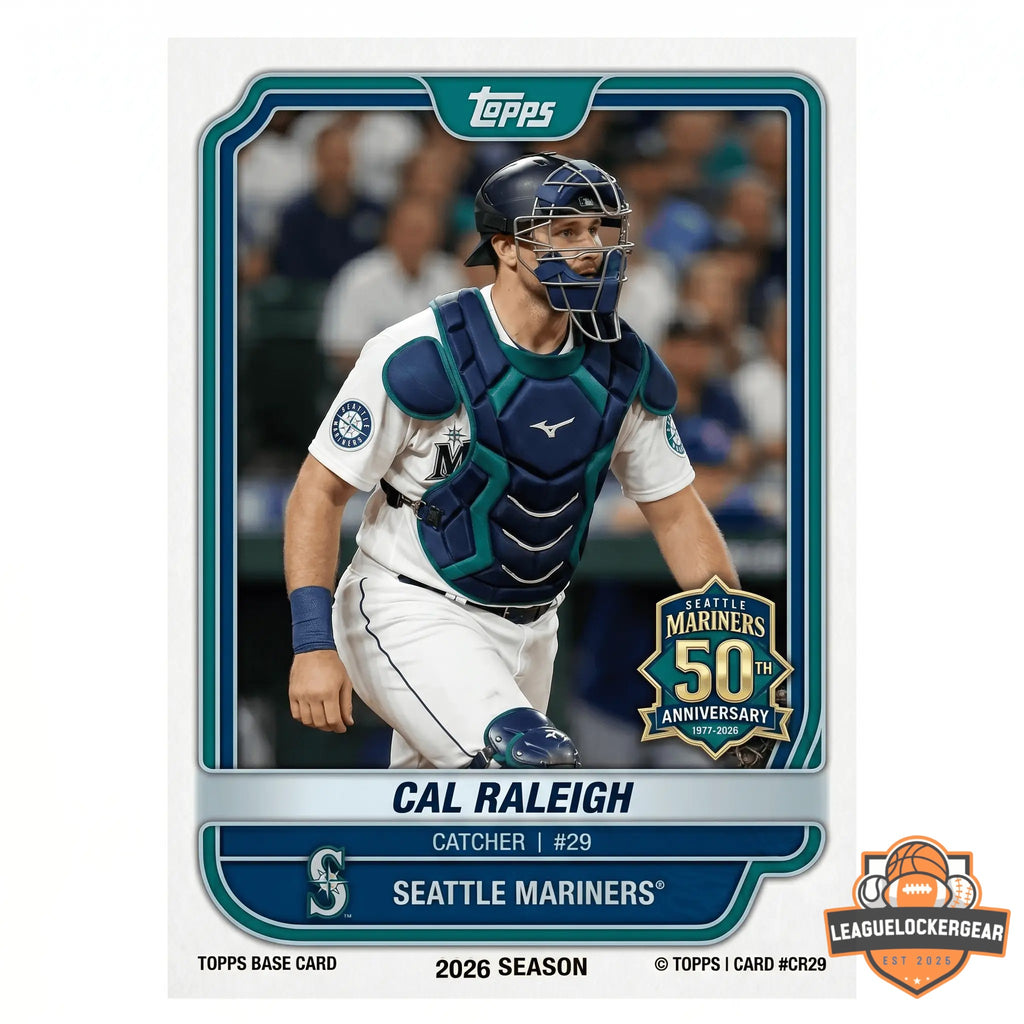 Seattle Mariners 50th Anniversary 1977-2027 MLB Trading Cards