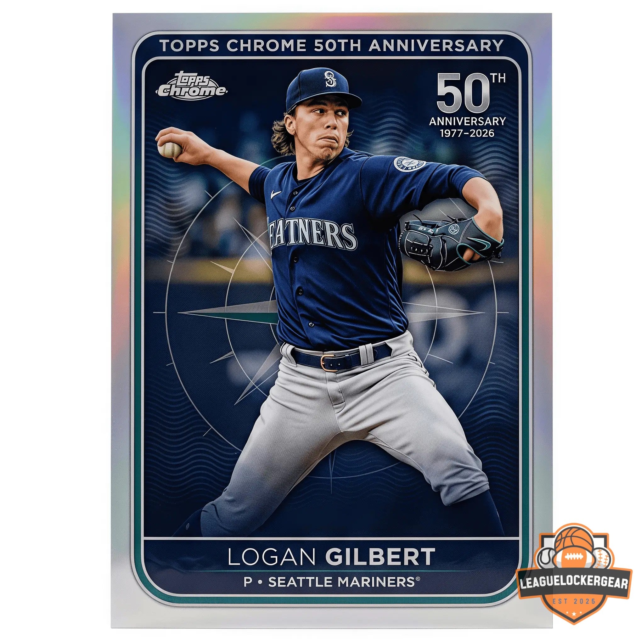 Seattle Mariners 50th Anniversary 1977-2027 MLB Trading Cards