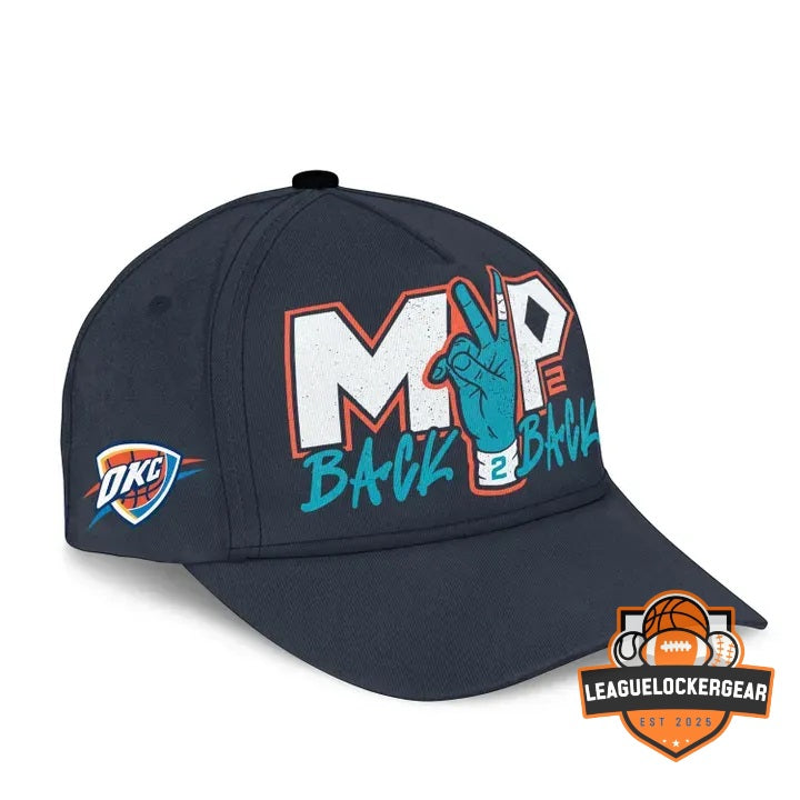 Shai Gilgeous-Alexander Oklahoma City Thunder Back to Back MVP Hoodie