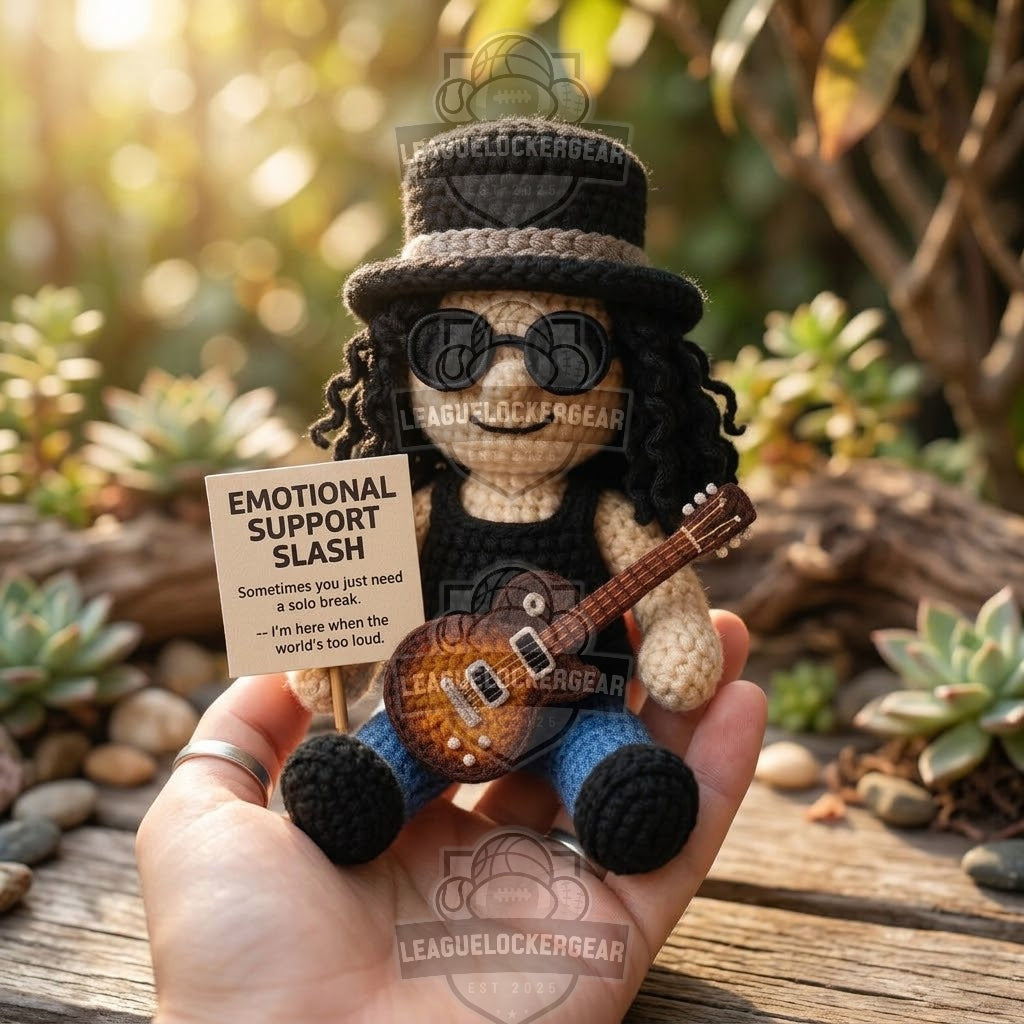 Slash Emotional Support Crochet Doll