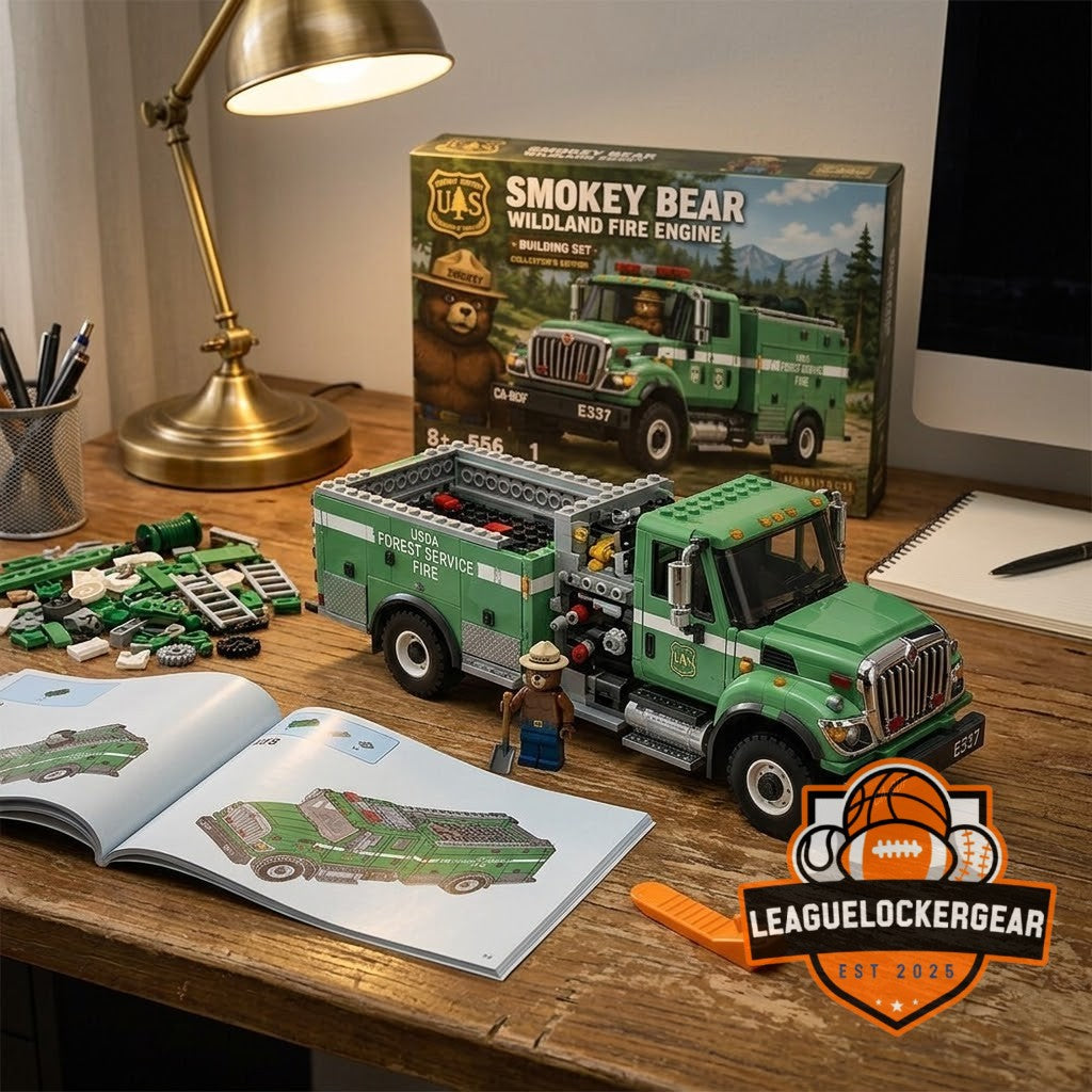 Smokey Bear Wildland Fire Engine Collector’s Edition Building Set