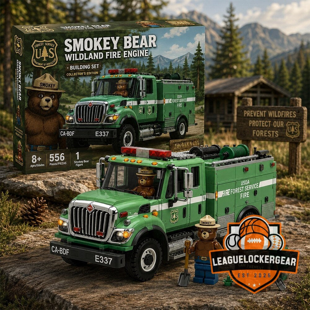 Smokey Bear Wildland Fire Engine Collector’s Edition Building Set