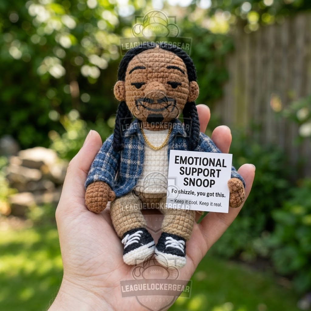 Snoop Dogg Emotional Support Crochet Doll