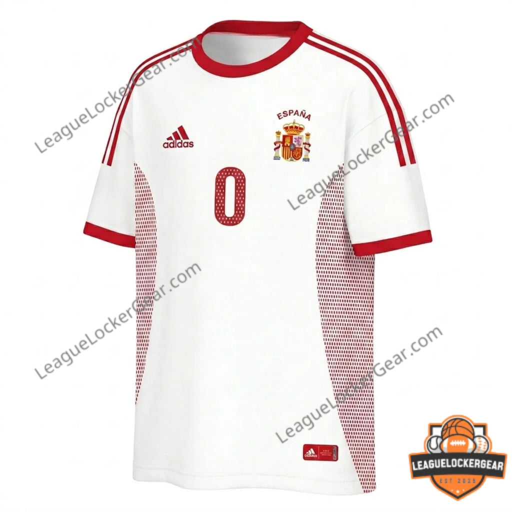 Spain World Cup 2026 Custom Football Jersey