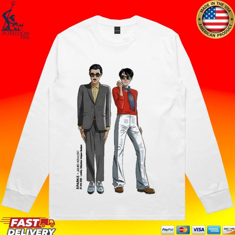 Sparks X Jamie Hewlett At Tottenham Hotspur Stadium 2026 On June 20 2026 T-shirt