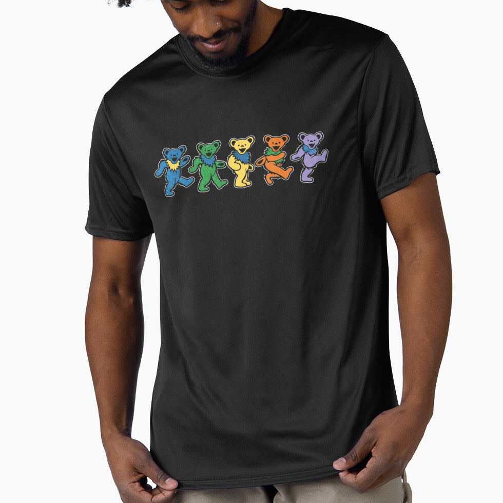 Retro Grateful Dead dancing bears by garyeyounge