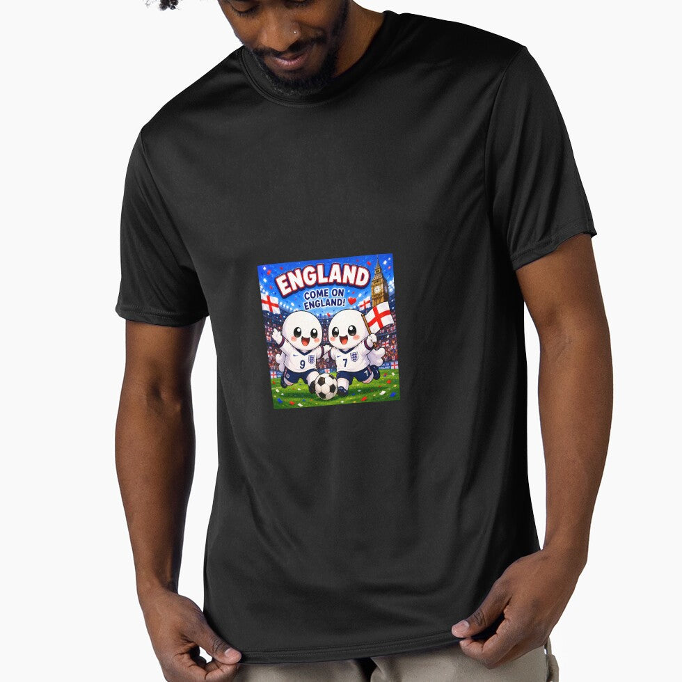 Cute England Football Ghost by QuirkNest Studio