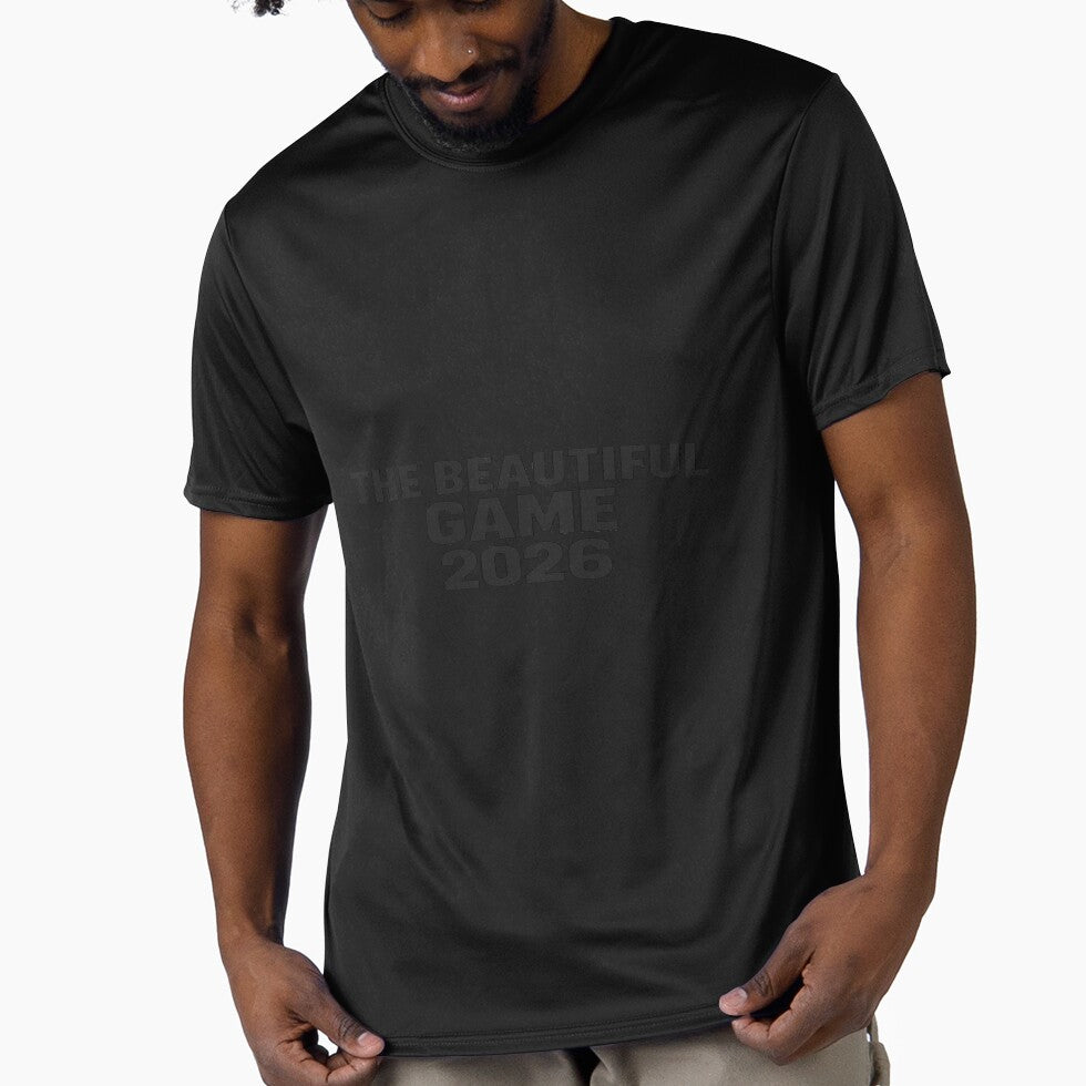 The Beautiful Game 2026 Minimalist Football T-Shirt by ArthUpscale
