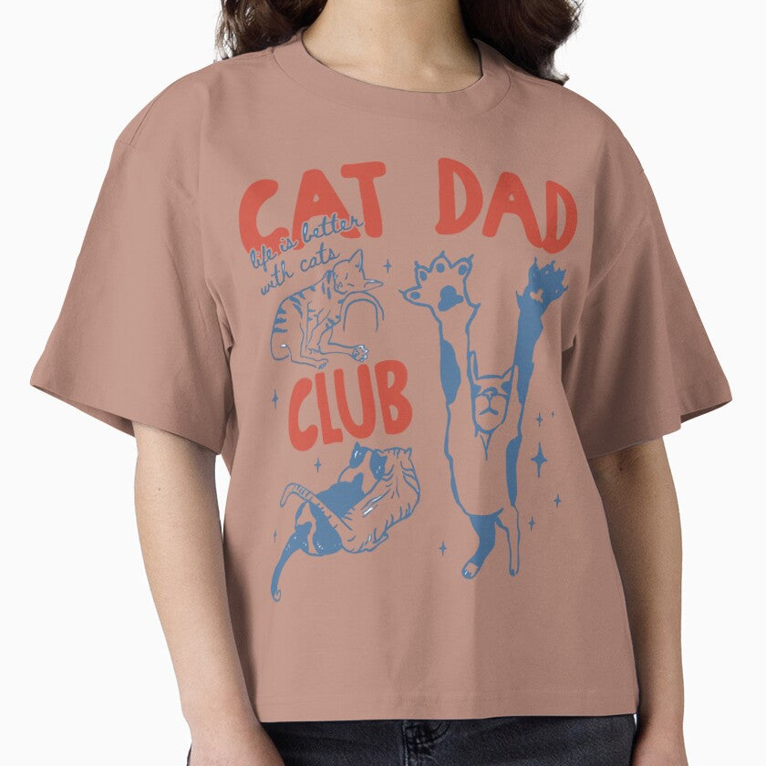Cat Dad Club Life is Better with Cats Father's Day Cat Dad by FocusForStars22