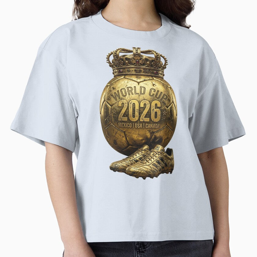 World Cup 2026 Golden Soccer Ball Crown- Mexico USA Canada by digitalbob60