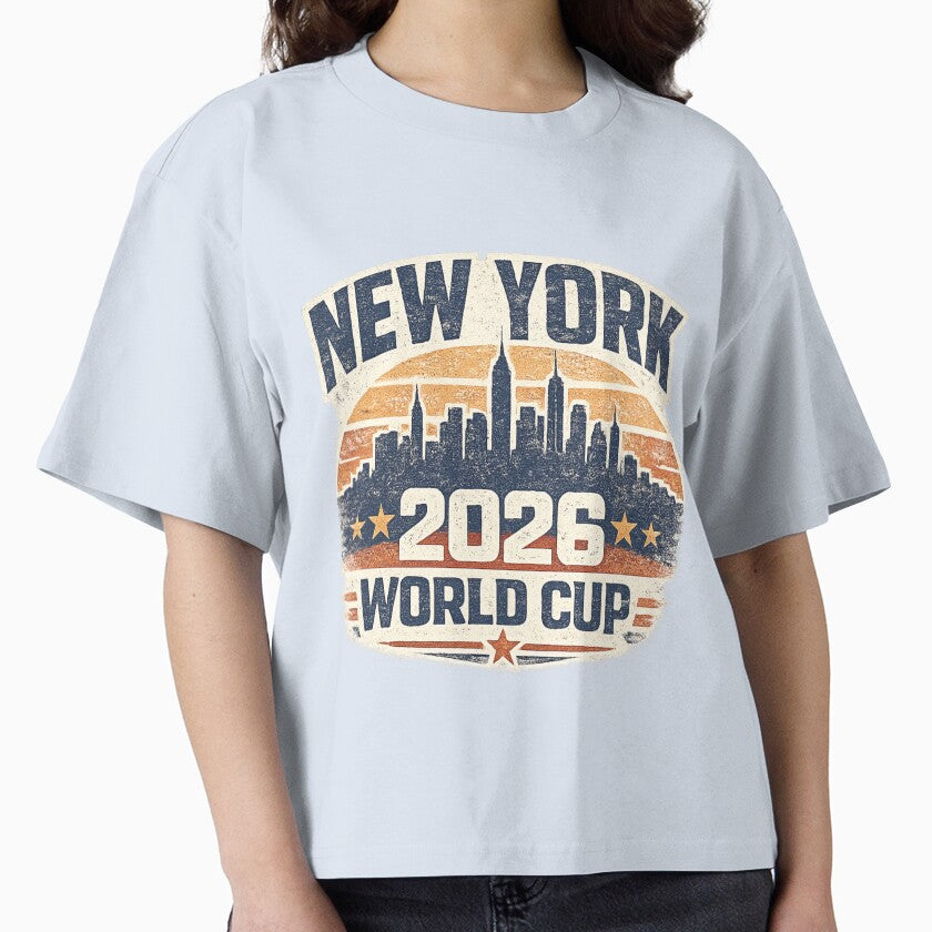 New York World Cup 2026 – NYC Skyline Retro by ArthUpscale