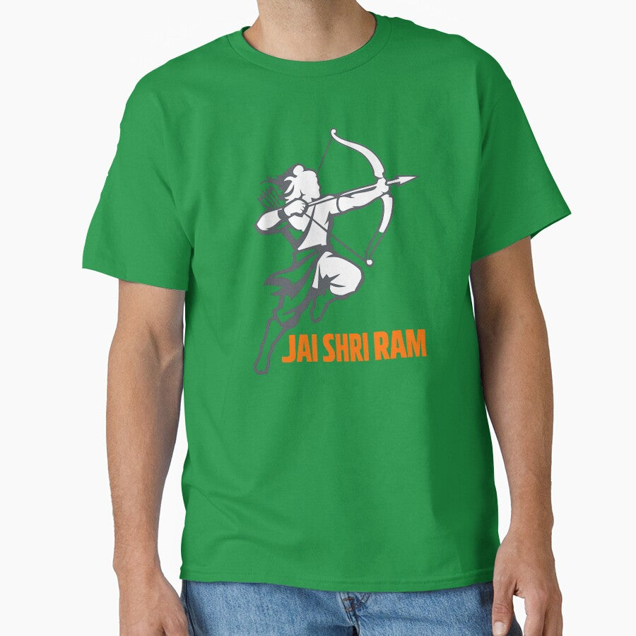 Jai Shri Ram Minimalist Design by PixieArtStudio