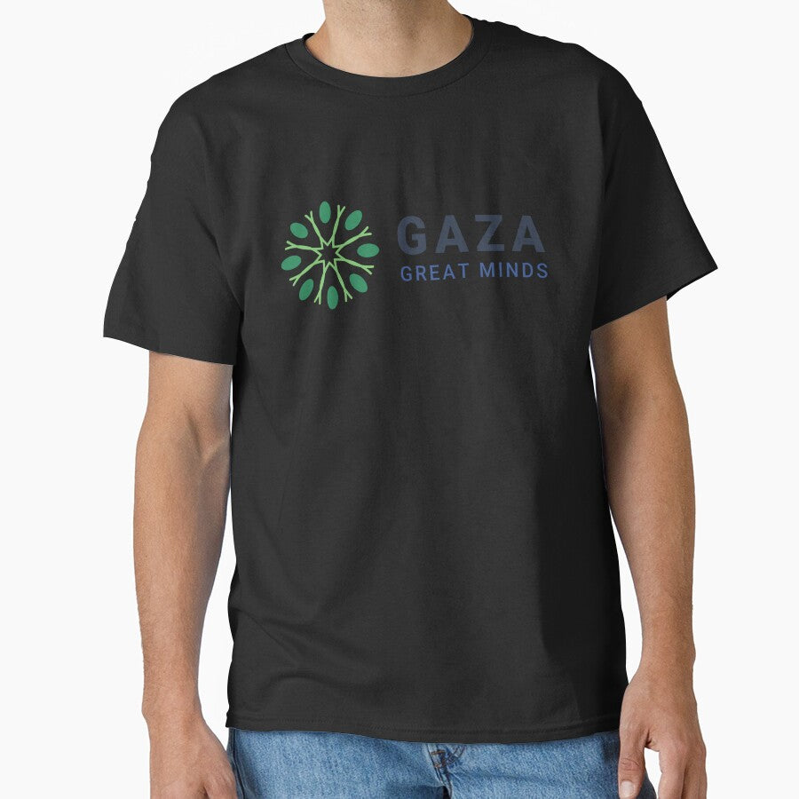 Gaza Great Minds Logo (3x1) Blue Text by Gaza Great Minds