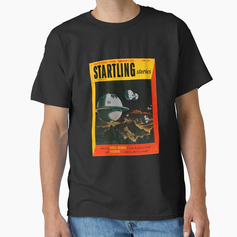 Startling Stories Sci-Fi Vintage Retro Cover Art Print 1953, 50s, by teammacau