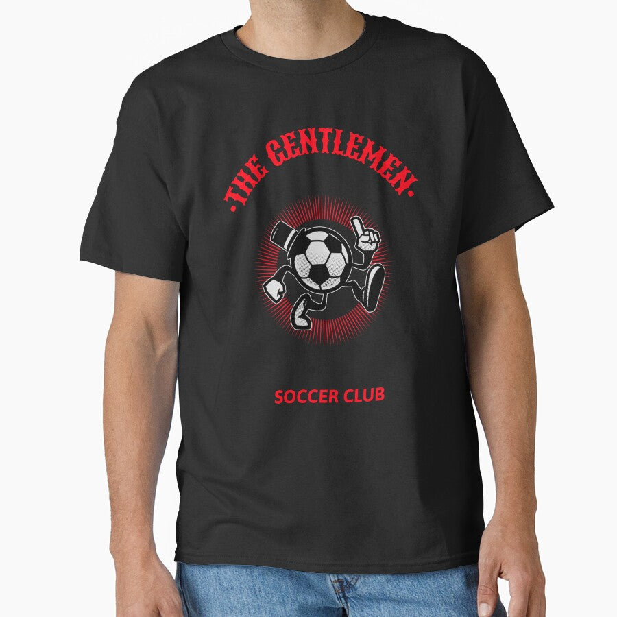 The Gentlemen Soccer Club Vintage Football Fan Typography by DesignbyAACreations