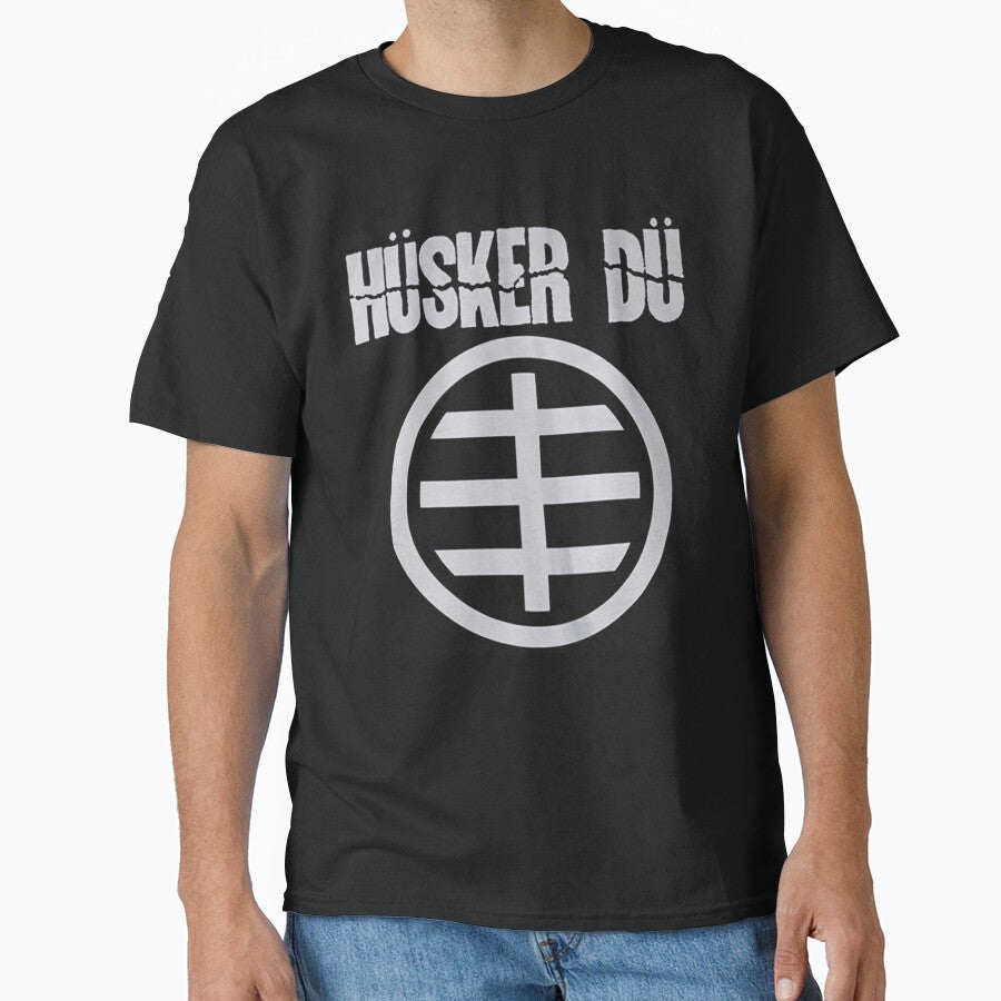 Blue Husker Du Circle Logo by ObbviusDesign