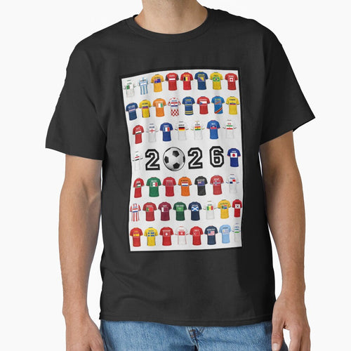 48 Nations • One Game |  2026 North America Soccer Jerseys by SHELOPS