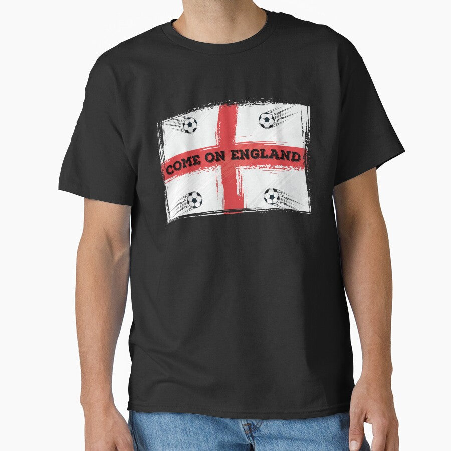 Come on England, England Supporter Football Fan by Click-Like