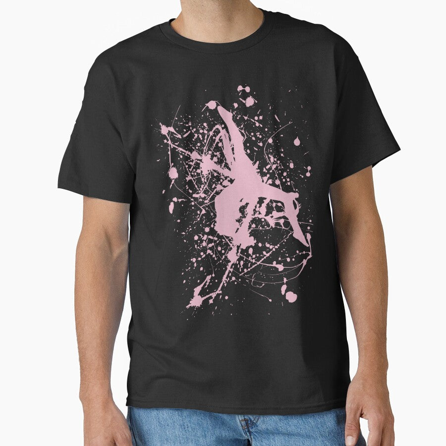 Pink Paint Splatter Gymnastics by ChiweenieHobbit