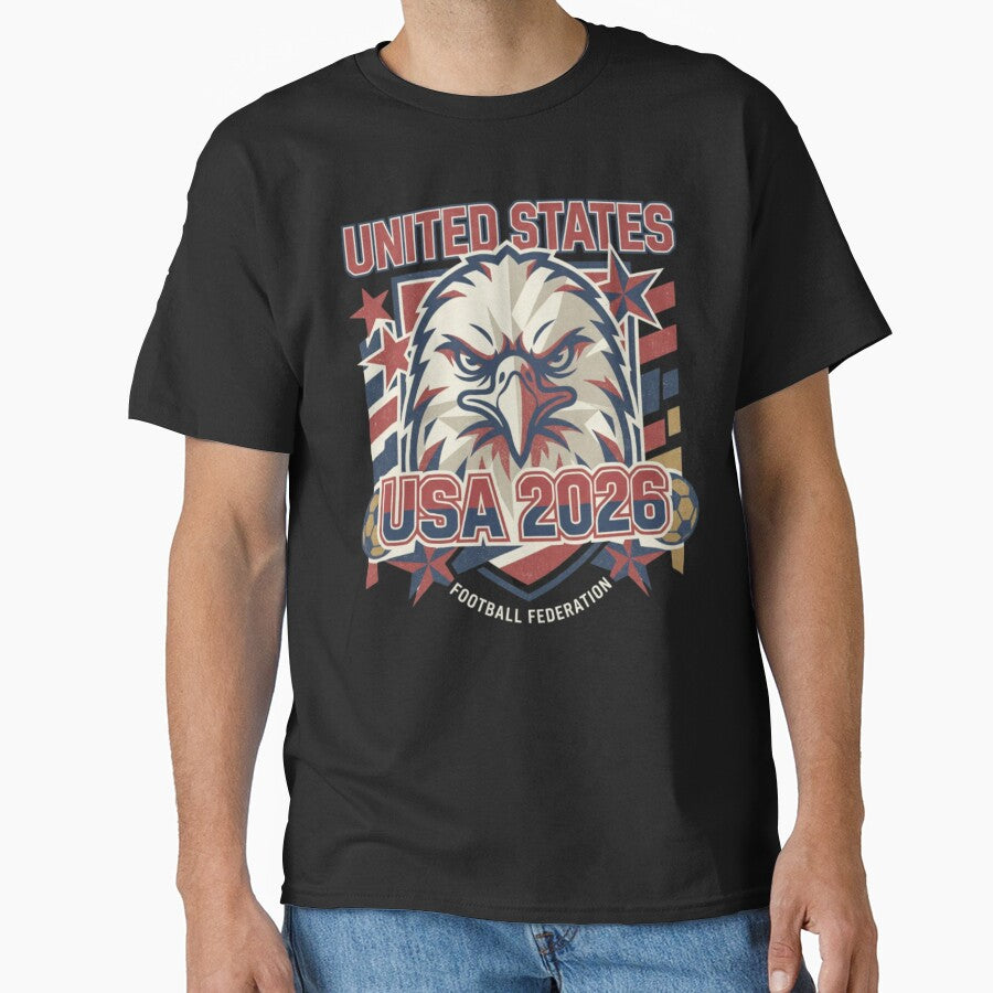 USA 2026 Retro Vintage World Cup by Beastlypixels