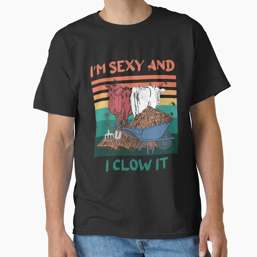 Vintage Cattle Dung Clow Cow Manure Ranch Owner Sexy Farmer by TheAplus