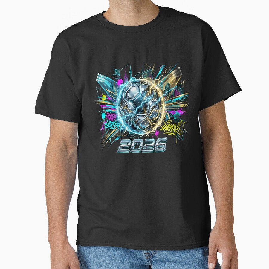 2026 Urban Soccer Elite - Futuristic Neon Football Championship Design by SupernovaNote