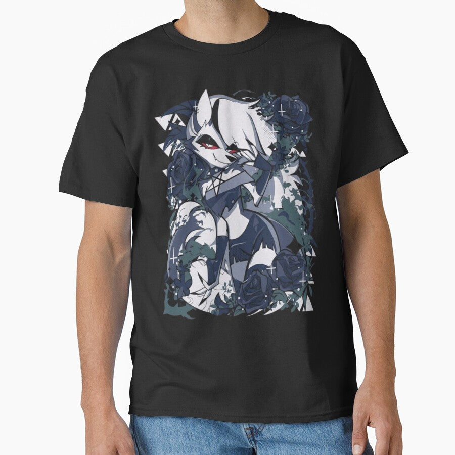 Helluva Boss Loona Floral Print by HellaverseArt