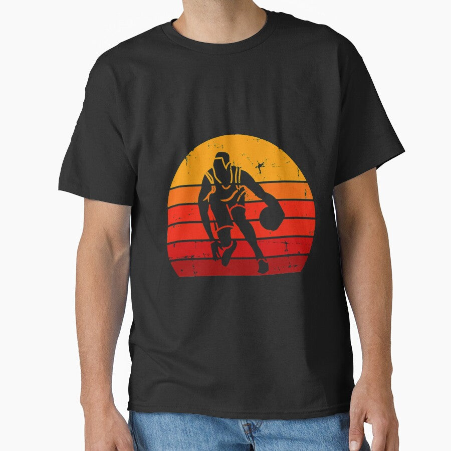 Retro Vintage Basketball by SeanRichar