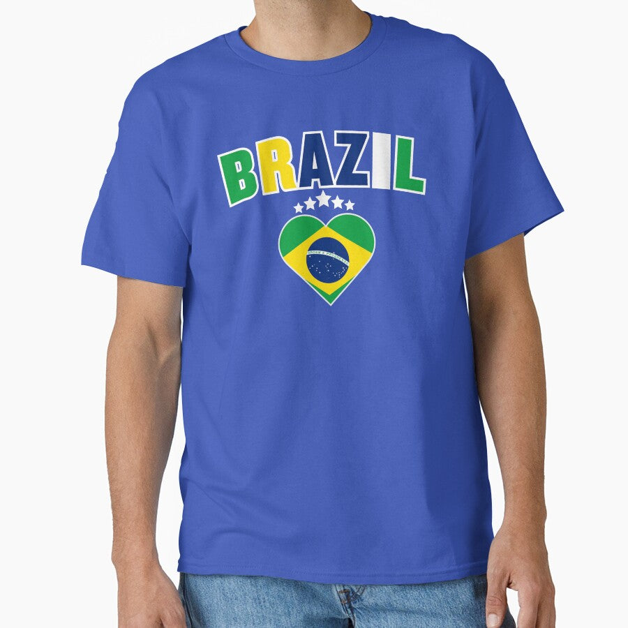 Proud Brazil Supporter 2026 Football Fan by Mirosou