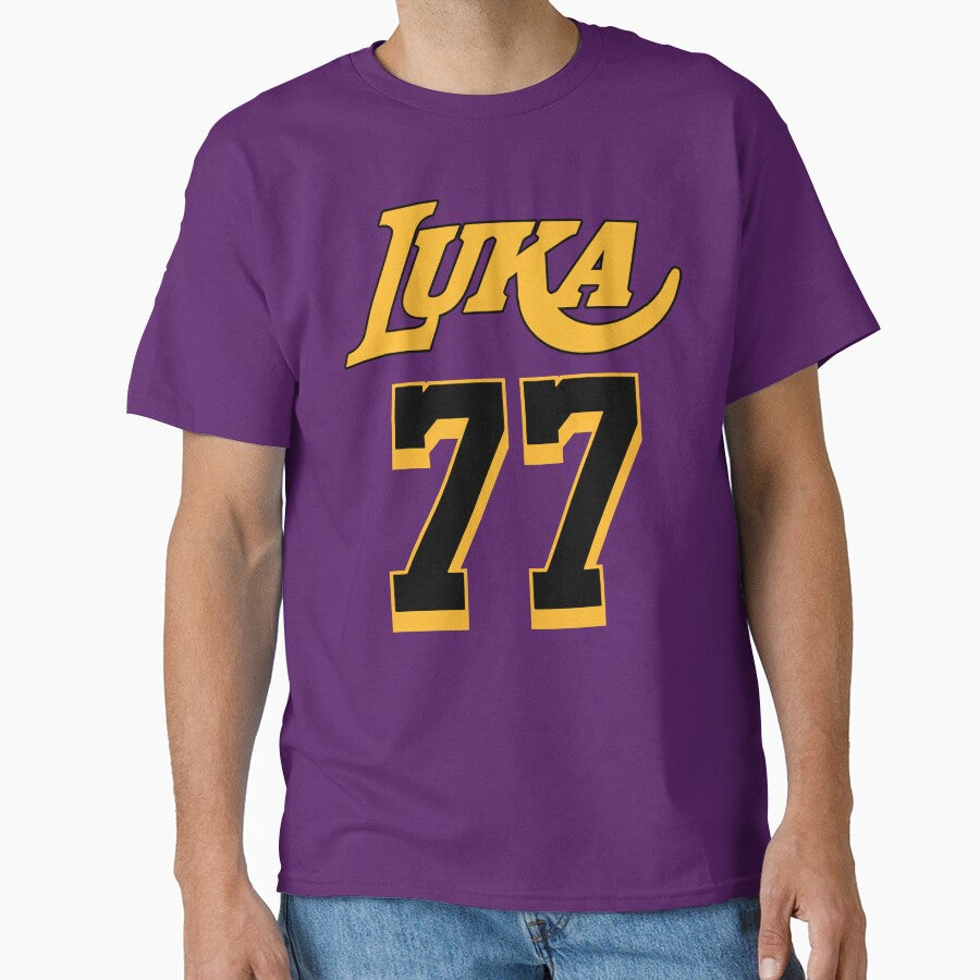 Luka Doncic 77 Los Angeles Purple Jersey by ourkid