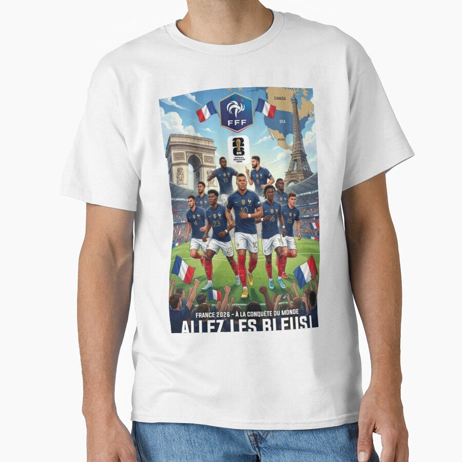 Allez Les Bleus – France World Football 2026 Fan Poster by VladisWorld
