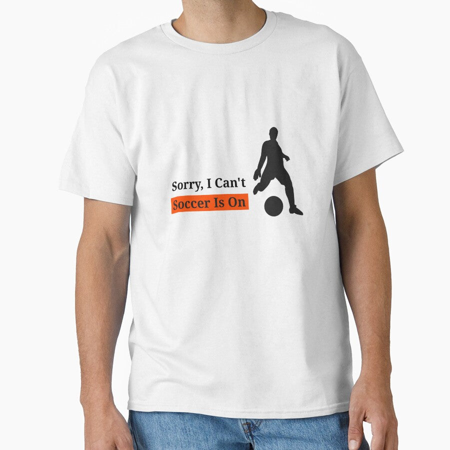 Soccer loving fan t-shirt by FigTreeFactory