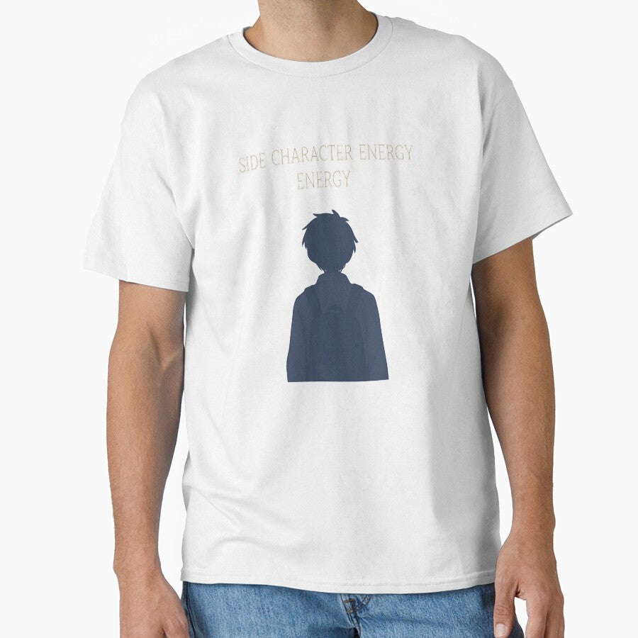 Side Character Energy Anime Silhouette, Moody Character by Shenaniganzz